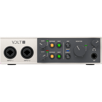 Universal Audio Volt 276 Studio Bundle, Interface, Headphones