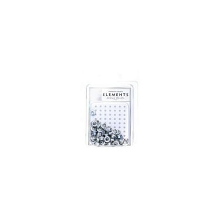 American Crafts Eyelets (Silver) - Medium (3/16 In.) (5 Units Included)
