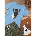 thumbnail image 3 of Boo. Little Ghost Big Shadow T-Shirt Toddler -Image by Shutterstock,  5 Toddler, 3 of 4