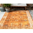 thumbnail image 2 of Unique Loom Bosphorus Imperial Rug Terracotta and White/Black 10' x 13' 1" Rectangle Border Bohemian Perfect For Living Room Bed Room Dining Room Office, 2 of 8