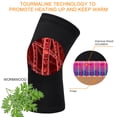thumbnail image 6 of Knee Warmers, Elastic Cotton Knee Sleeves - For Women, Men, Circulation Improvement and Joint Pain Relief for Arthritis Knees, One Pair, 6 of 7