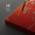 thumbnail image 4 of wall26 Canvas Print Wall Art Set Faded Red Grunge Color Splash Abstract Patterns Digital Art Modern Art Chic Scenic Colorful Multicolor for Living Room, Bedroom, Office - 24&quot;x36&quot;x2 Panels, 4 of 5