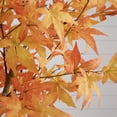 thumbnail image 3 of Nearly Natural 7ft. Autumn Maple Artificial Fall Tree, Orange, 3 of 5