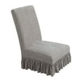 thumbnail image 3 of Universal Jacquard Elastic Dining Chair Cover for Hotel Restaurant and Home Use with Decorative Skirt Design, 3 of 3