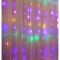 thumbnail image 5 of Curtain String Lights,9.8 ft Hanging Fairy Lights with Remote,Topboutique Waterproof Curtain Lights,8 Modes USB Fairy Lights Plug in,for Christmas,Wedding Bedroom Party Home Decorations,Colorful, 5 of 9