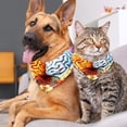 thumbnail image 4 of Brain Pack of Two Translucent Light and Breathable Chiffon Yarn Dog Bandanas, 16x16x22.8in and 20.9x20.9x30in, 4 of 5