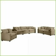 thumbnail image 6 of Modern Classic 3-Piece Corduroy Sectional Sofa - Deep Seat Comfort for Living Room, Tan, 6 of 22