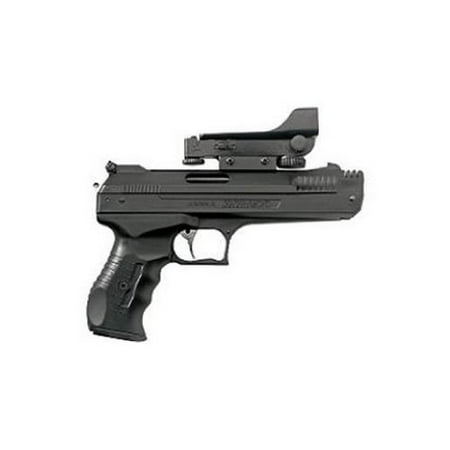 Beeman 2006 P17 Deluxe Pellet Pistol with Red Dot Air Pistol Pump Air .177 Pellet 1 rd Black Polymer Frame Blued Aluminum (Best Pump Bb Pellet Gun)