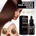 thumbnail image 4 of Suero para el crecimiento del cabello con 5 % de minoxidil para hombres y mujeres, suero para el crecimiento del cabello con 5 % de minoxidil y biotina, 4 of 5
