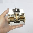 thumbnail image 5 of Steam Engine Model Kit That Works, Mini H4 Metal 4-Cylinder Steam Engine Model for Boat, Car, Generator, Educational Physics & Engineering Demonstration Kit for Adults & Teens, 5 of 6