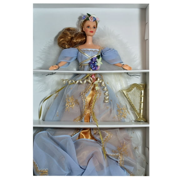 Harpist Angel Barbie Doll Angels of Music Collection 1997 Mattel 18894