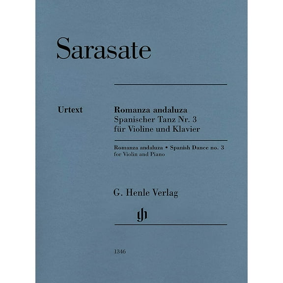 G. Henle Verlag Romanza Andaluza (Spanish Dance No. 3) Op. 22 No. 1 Violin and Piano