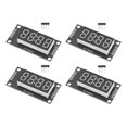 thumbnail image 3 of 4 Digit Tube LED Segment Digital Tube Display Module 4 Digit Display Board Display Module 0.36in TM1637 Drive Chip Clock Display, 3 of 7