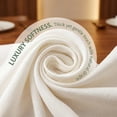 thumbnail image 5 of Unique Bargains 6Pcs Cotton Reusable Party Cloth Napkins Beige 18x18inch, 5 of 6