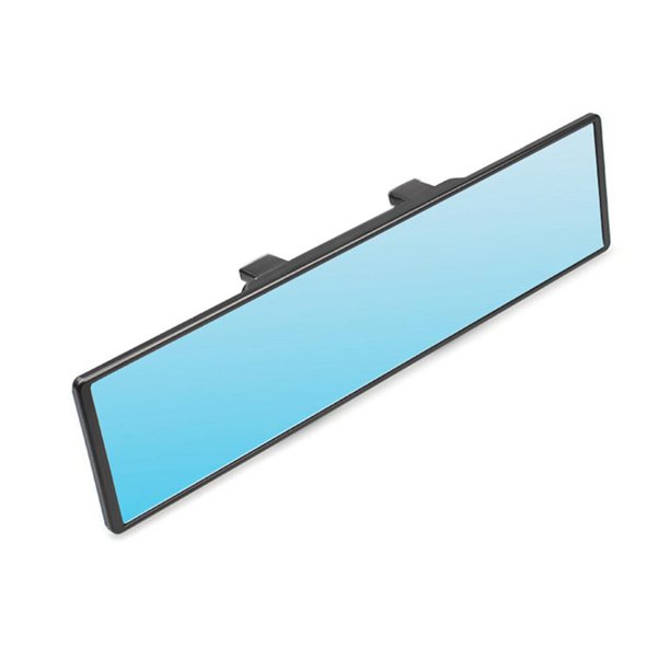 AntiGlare Rear View Mirror Clipon Panoramic Wide Angle Rearview