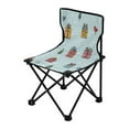 thumbnail image 2 of 600D Oxford Camping Chair Portable Foldable Chair Supports 220 lbs for Picnic, Fishing, Backpacking Gifts and Birds, 2 of 8