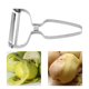 thumbnail image 1 of de verdur cocina de material acero inoxidable resistente a oxidación, giratorio de verduras, , fruta, herramienta para per, perfecl pelador de verduras, 1 of 8