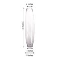 Efavormart 31" Tall Tapered Cylinder Glass Vase Clear Floor Vase