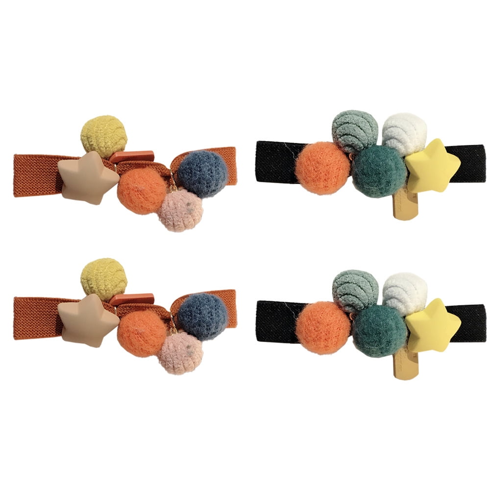 Multicolor - Handmade Rubber Band/Scrunchies (Set of 5) 19
