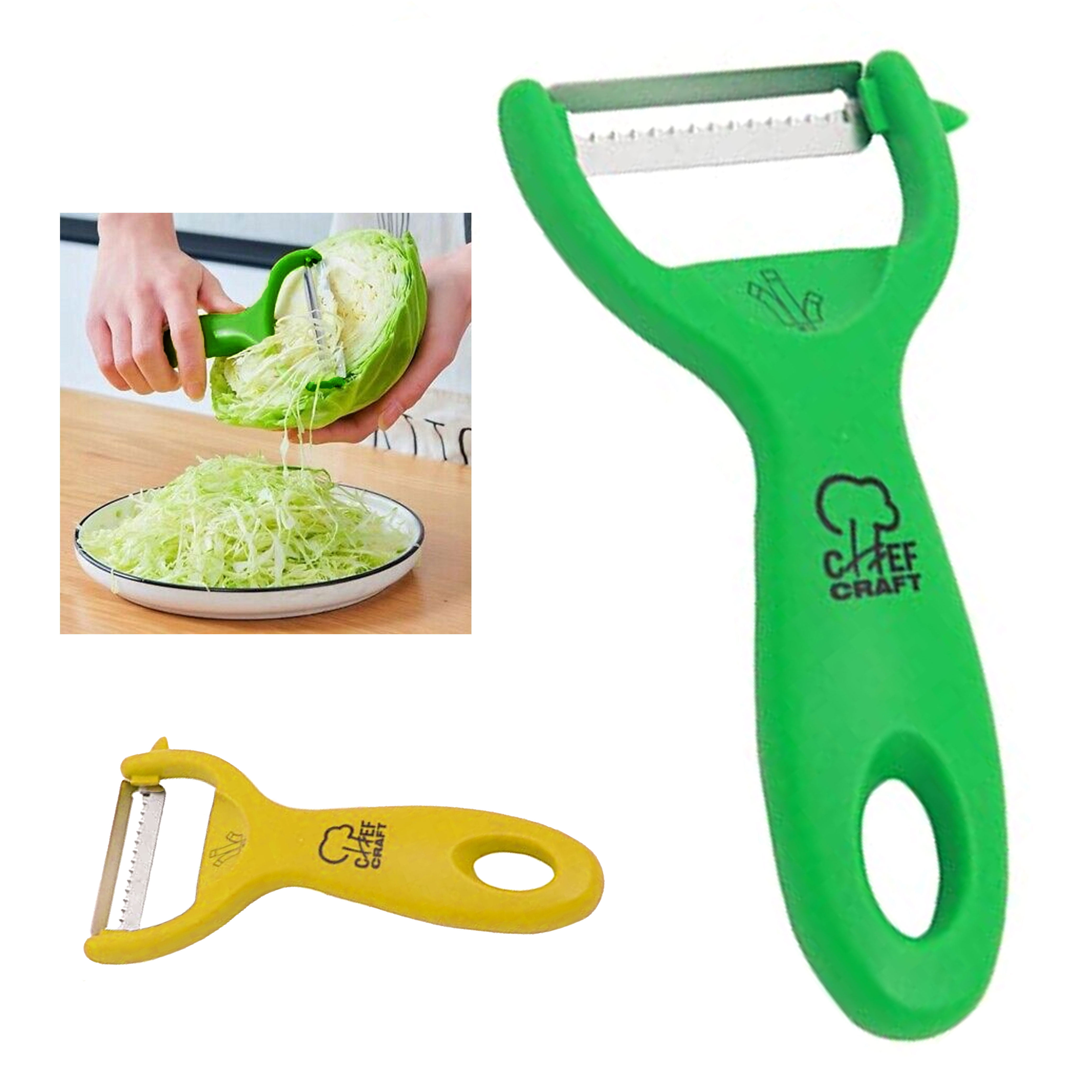 Dropship Julienne Peeler 2 In 1 Stainless Steel Blade Flexible Double Sided Potato  Peeler With Serrated Peeler Kitchen Gadget Tool to Sell Online at a Lower  Price