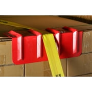 DC Cargo Mall Red Vee Board Trailer Cargo Load Corner Edge Protector and Truck Tie-Down Strap Guard Bumper Cushion, 8 x 8 x 24