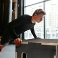 thumbnail image 6 of Signature Fitness 24" x 20" x 16" Plyo Box Non-Slip Jump Platform, Gray, 6 of 6