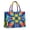 Colorful Tie Dye, variant on Large Capacity Tote Bag,Colorful Tie Dye Symmetric Pattern Handbag Fashion Luxury Tote Bag,15.7"x13"x 5.1" Inches,Laptop Compatible