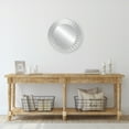 thumbnail image 2 of Northlight Contemporary Fluted Round Wall Mirror - 20" - Silver Finish, 2 of 7