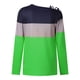 thumbnail image 4 of Blusa de manga larga con hombros descubiertos y hombros descubiertos para mujer Pompotops  FGAJ12769, 4 of 5