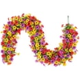 thumbnail image 6 of 1 Pack Artificial Daisy Flower Garland,5.9FT UV Resistant Fake Floral Vine Silk Hanging Spring Wild Flower Garland for Home Mantle Garden Wedding Booth Backdrop Decor (Yellow), 6 of 9