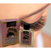 Oil for Eyelashes (15 ml) - 8-in-1 Formulato that makes Lashes look LONGER | Aceite para Pestañas - Luzcan Más Largas ALMA BELLEZA