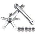 thumbnail image 1 of Bicicleta plegable de aluminio hueco una manivela 170 mm BCD 130 mm Diente de manivela de bicicleta mi.xim Manivela de bicicleta, 1 of 7