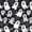 Black White 01, variant on Homewish Classic Ghost Pumpkin Zipper Queen Comforter Set with Fitted Sheet and 2 Pillowcases for Kids, Halloween Spider Web Spooky Zipper Bedding Set, Black Reversible, 4-Piece