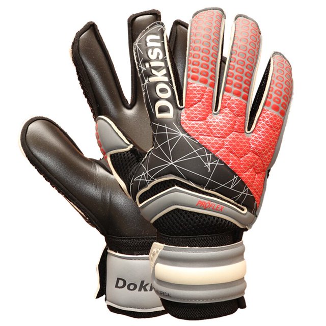 Guantes de portero de fútbol para entrenamiento de partidos, antideslizantes, resistentes al desgaste, transpirables y cómodos Fivean unisex