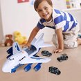 thumbnail image 3 of DODOING Car Toddler Toys for Boys,Trucks 19 in 1 Engineering Die-cast Construction Cars Toy Set Play Vehicle in Carrier Truck Gifts Cars Toddlers Toys for Age 3 4 5 6 7 Year Old Boy Kids, Blue, 3 of 6