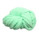 thumbnail image 5 of Hilo de chenilla grueso, hilo grueso gigante, hilo acrílico para cojín de gorro de crochet Verde claro, 5 of 9