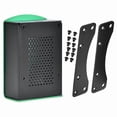 thumbnail image 1 of For Raspberry Pi 4 Model B Black Aluminum Case Box Enclosure with Heatsink Bracket (Green), 1 of 3