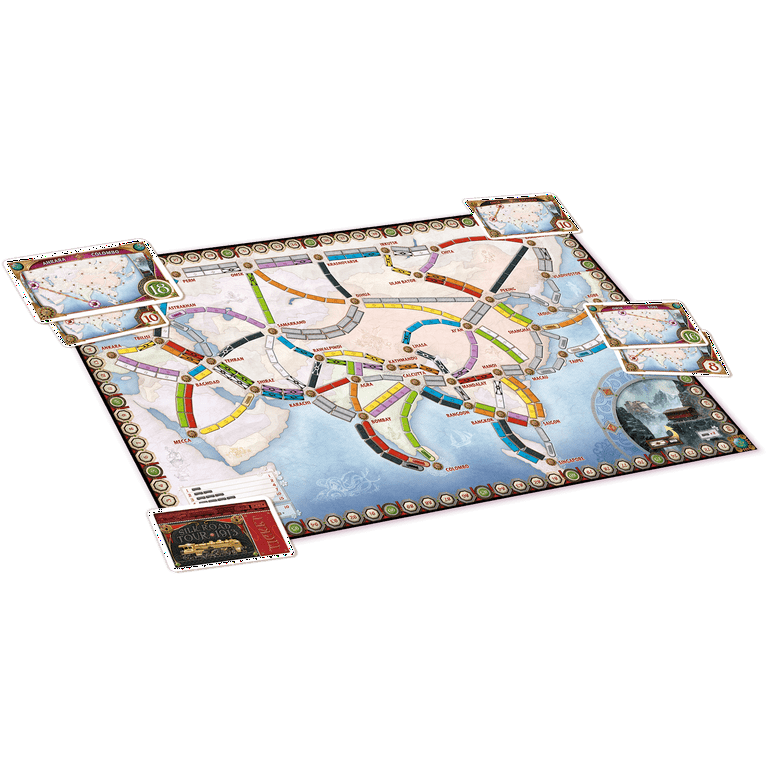 Ticket to Ride Japan Board Game EXPANSION | Family Board Game | Board Game  for Adults and Family | Train Game | Ages 8+ | For 2 to 5 players | Average