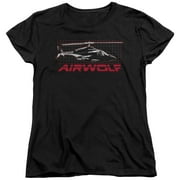 Airwolf - Grid - Women's Short Sleeve Shirt - X-Large