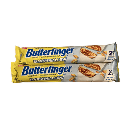 Butterfinger Marshmallow Share size 3.7 oz - Pack of 2