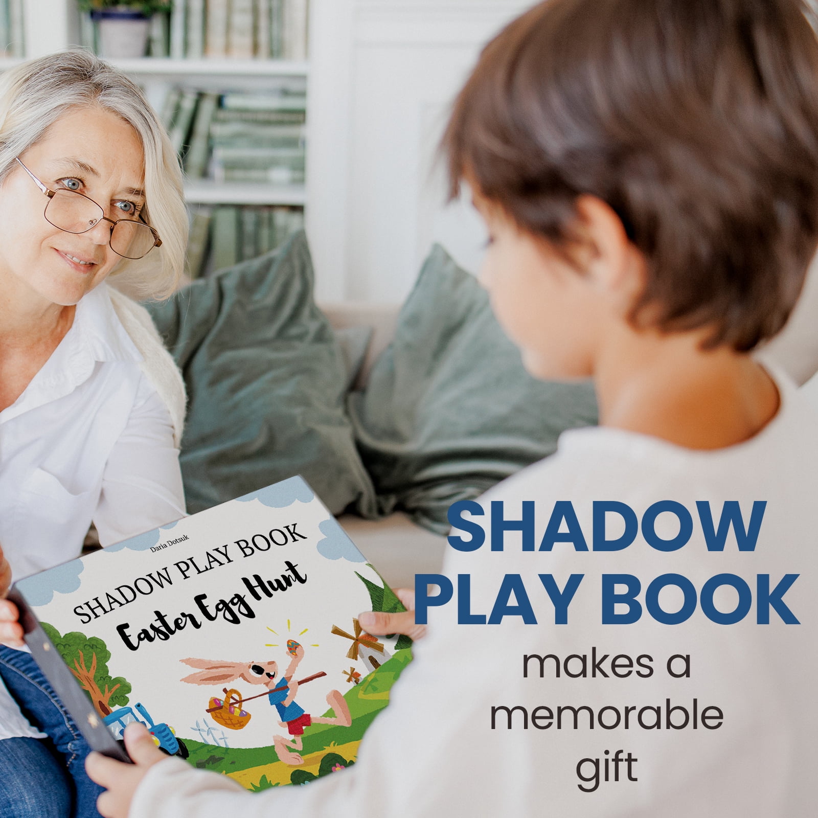 SHAPLABOO™ Easter Egg Hunt, Shadow Play Book