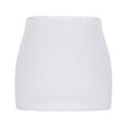 thumbnail image 4 of Generic Fitted Mini Skirt for Women Sexy Mid Waisted Bodycon Pencil Skirt Y2k Summer Short Skirts with Side Split Underneath, 4 of 6
