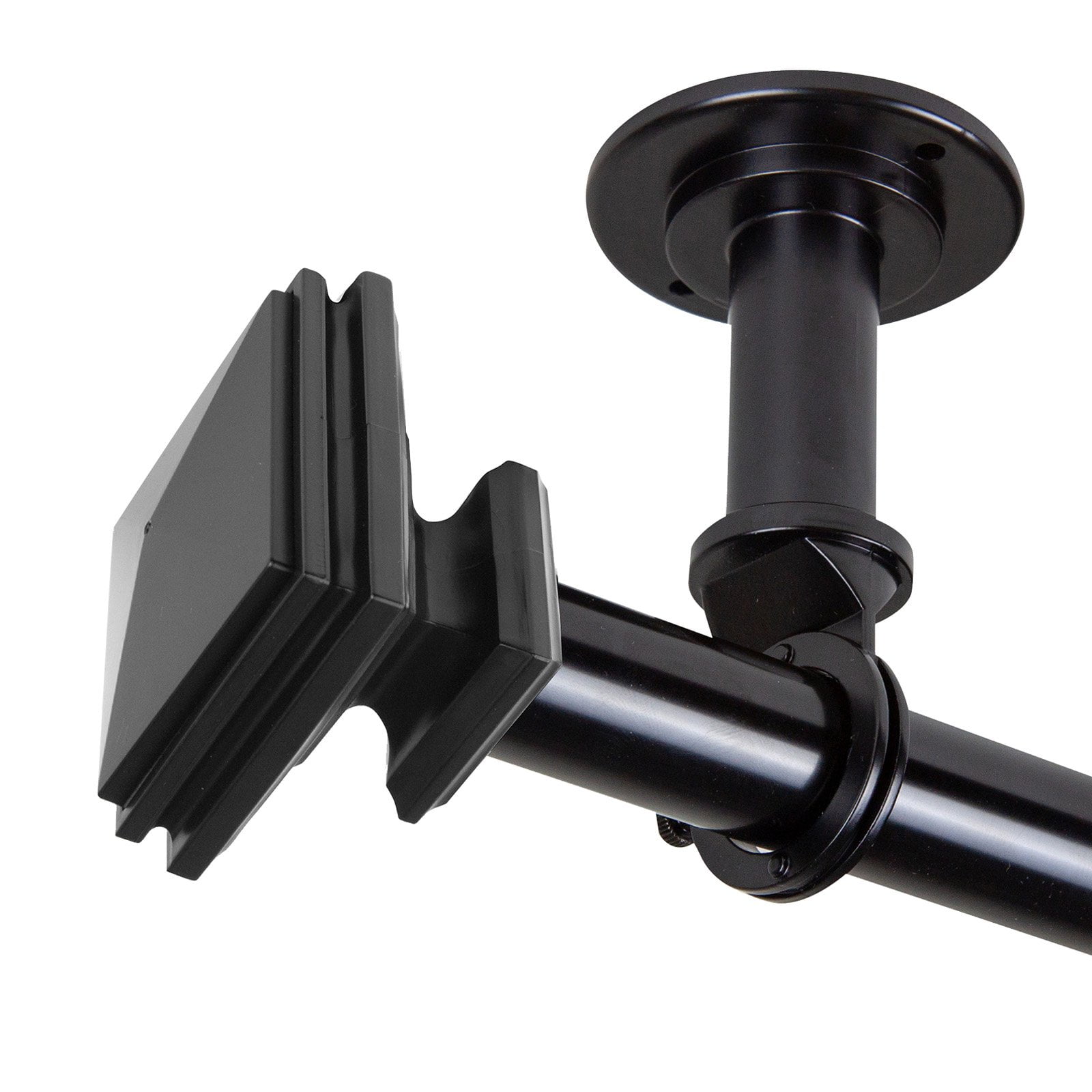 Rod Desyne Bedpost Expandable Ceiling Mount Capable Curtain Rod