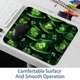thumbnail image 6 of Saint Patrick's Day Square Desk Mat, 8.3x9.8 Inch, Non-Slip Rubber Bottom, Printed, Suitable for Office and Gaming - Gaming Mousepad and Mouse Pad, 6 of 6