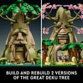 thumbnail image 5 of LEGO The Legend of Zelda Great Deku Tree 2in1 - Model Building Set for Adults, Ages 18+ - Collectible Zelda Kit for Home Decor, Office or Bedroom - Gift Idea for Fans of Video Game - 77092, 5 of 8