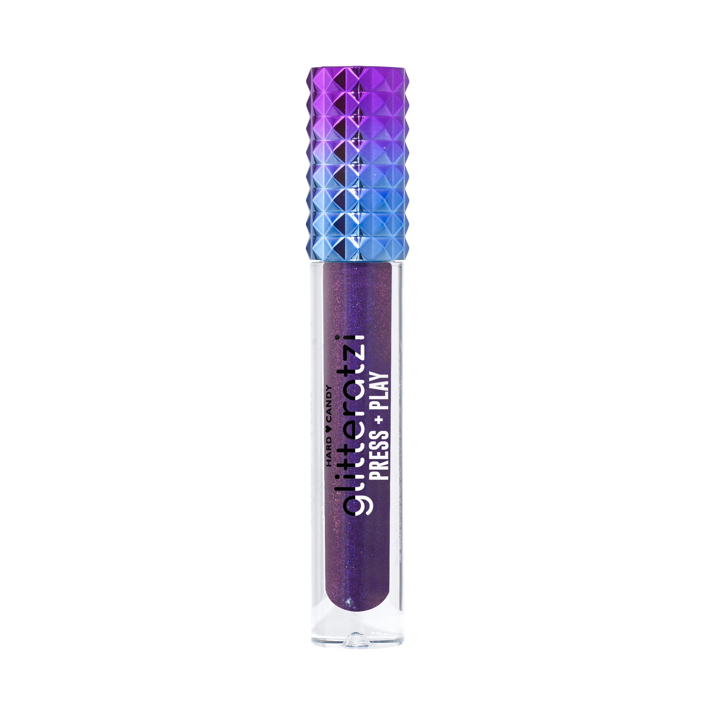 Hard Candy Press & Play Glitter Reveal Lip Color, 1455 Purple