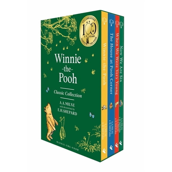 Winnie-The-Pooh - Classic Editions Winnie the Pooh Classic Collection: 4 Book Box Set, (Paperback)