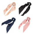 thumbnail image 1 of Long Tail Ribbon Hair Band Ponytail Scarf Scrunchie 2.5cm Various Colours--(niubi)(wanan), 1 of 2