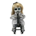 thumbnail image 1 of Déco d’halloween tout pour célébrer! 14" Chevalà bascule animé, 1 of 4