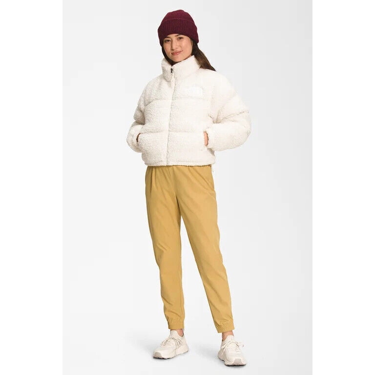 The North Face High Pile Nuptse NF0A7WSKN3N Women s Gardenia White Jacket CLO828 Regular 3XL White
